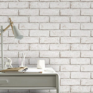Papel de Parede Infantil Kids n Teens 2 103453 Brick Red White “Consultar disponibilidade do Produto 19 9 8750-5835”