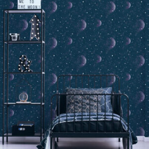 Papel de Parede Infantil Kids n Teens 2 108019 Planetarium Blue Glow in The Dark “Consultar disponibilidade do Produto 19 9 8750-5835”