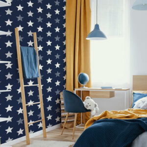 Papel de Parede Infantil Kids n Teens 2 108265 Stars Navy “Consultar disponibilidade do Produto 19 9 8750-5835”