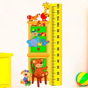 Adesivo de Parede Régua Brinquedos 52cm x 135cm | Consultar Prazo de Produção e envio |