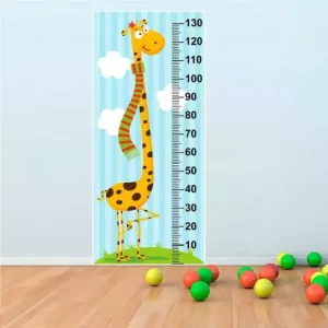 Adesivo de Parede Régua Girafinha 52cm x 135cm | Consultar Prazo de Produção e envio |