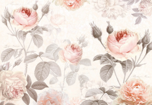 Painel Fotográfico 4-034 Rosas Aquarelas Botânicas | Consultar disponibilidade do Produto |