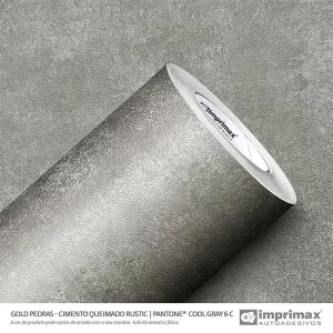 Adesivo Cimento Queimado Rustic 0,60 x 10mts “Consultar disponibilidade do Produto 19 9 8750-5835"