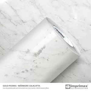 Adesivo Mármore Calacattas 0,60 x 10mts “Consultar disponibilidade do Produto 19 9 8750-5835"