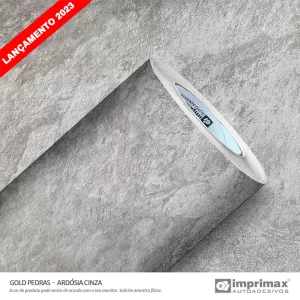 Adesivo Ardósia Cinza 0,60 x 10mts “Consultar disponibilidade do Produto 19 9 8750-5835"