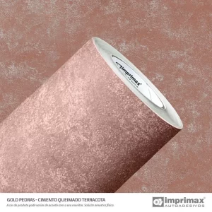Adesivo Cimento Queimado Terracota 0,60 x 10mts “Consultar disponibilidade do Produto 19 9 8750-5835"