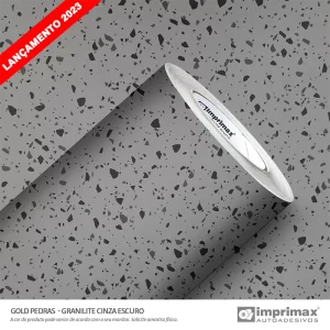 Adesivo Granilite Cinza Escuro 0,60 x 10mts “Consultar disponibilidade do Produto 19 9 8750-5835"