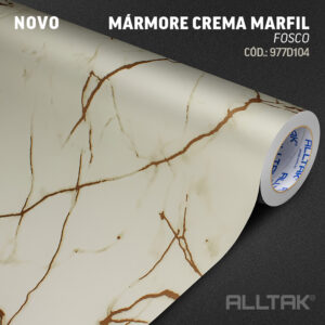 Adesivo Marmore Crema Marfil Fosco 0,60 x 10mts “Consultar disponibilidade do Produto 19 9 8750-5835"