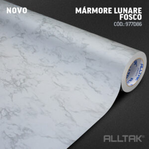 Adesivo Marmore Lunare Fosco 0,60 x 10mts “Consultar disponibilidade do Produto 19 9 8750-5835"
