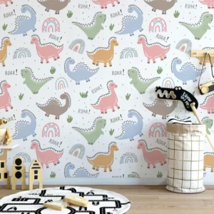 Papel de Parede Adesivo Dinossauros 2 Personalizado | Consultar Prazo de Produção e envio |