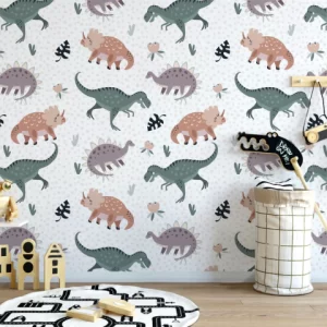 Papel de Parede Adesivo Dinossauros 4 Personalizado | Consultar Prazo de Produção e envio |