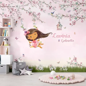 Papel de Parede Adesivo Jardim Encantado | Consultar Prazo de Produção e envio |