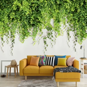 Papel de Parede Adesivo Jardim Verde Suspenso | Consultar Prazo de Produção e envio |