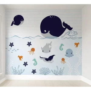 Papel de Parede Fundo do Mar Personalizado | “Consultar Prazo de Produção e envio |