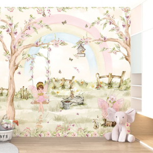 Papel de Parede Infantil Reino das Fadas | Consultar Prazo de Produção e envio |