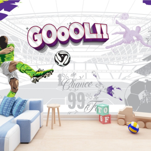 Papel de Parede Adesivo Jogador de Futebol | Consultar Prazo de Produção e envio |