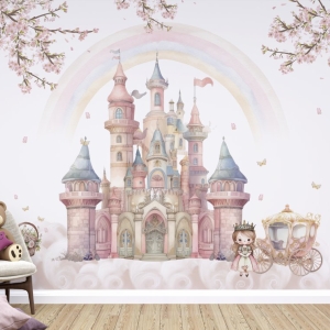 Papel de Parede Adesivo Princesa Encantada | Consultar Prazo de Produção e envio |