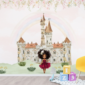 Papel de Parede Adesivo Princesa Primavera | Consultar Prazo de Produção e envio |