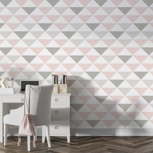 Papel de Parede Adesivo Geométrico Flora 104 | Consultar Prazo de Produção e envio |