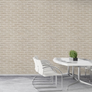 Papel de Parede Adesivo Tijolinho Slin Creme 4 | Consultar Prazo de Produção e envio |