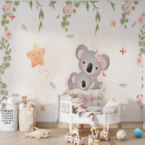 Papel de Parede Adesivo Koala Fofo | Consultar Prazo de Produção e envio |
