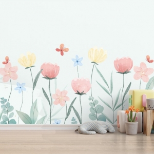 Papel de Parede Adesivo Flores | Consultar Prazo de Produção e envio |
