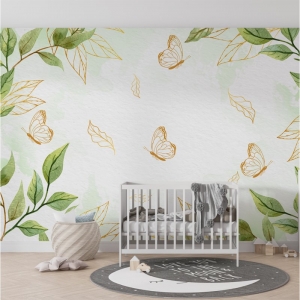 Papel de Parede Adesivo Folhas | Consultar Prazo de Produção e envio |
