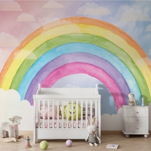 Papel de Parede Adesivo Arco Iris | Consultar Prazo de Produção e envio |