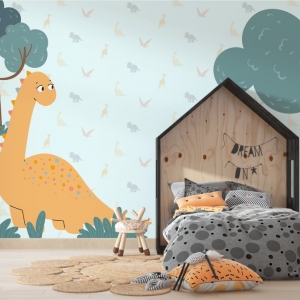 Papel de Parede Adesivo Bob O Dinossauro | Consultar Prazo de Produção e envio |