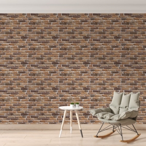Papel de Parede Adesivo Tijolinho Misto 9 | Consultar Prazo de Produção e envio |