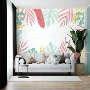 Papel de Parede Adesivo Floral Primavera 2 | Consultar Prazo de Produção e envio |