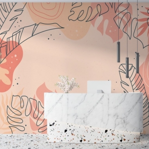 Papel de Parede Adesivo Floral Primavera 4 | Consultar Prazo de Produção e envio |