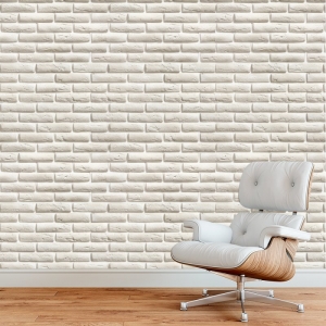 Papel de Parede Adesivo Tijolinho Claro 26 | Consultar Prazo de Produção e envio |
