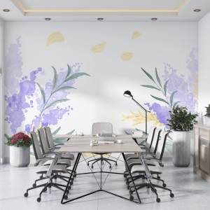 Papel de Parede Adesivo Floral Primavera 5 | Consultar Prazo de Produção e envio |