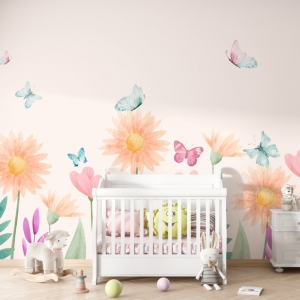Papel de Parede Adesivo Floral Primavera 12 | Consultar Prazo de Produção e envio |