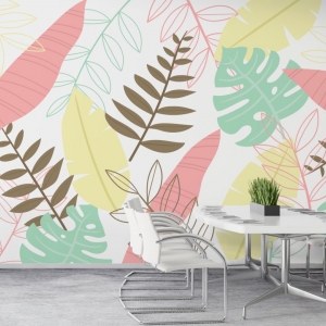 Papel de Parede Adesivo Floral Primavera 14 | Consultar Prazo de Produção e envio |