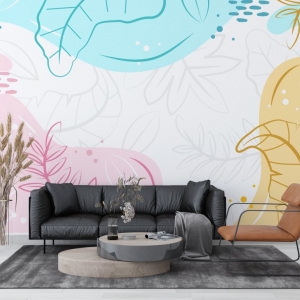Papel de Parede Adesivo Floral Primavera 16 | Consultar Prazo de Produção e envio |