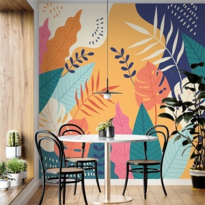 Papel de Parede Adesivo Floral Primavera 18 | Consultar Prazo de Produção e envio |