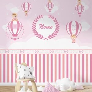 Papel de Parede Adesivo Pequena Urso 4 | Consultar Prazo de Produção e envio |