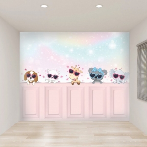 Papel de Parede Adesivo Animais Star | Consultar Prazo de Produção e envio |