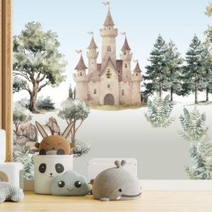 Papel de Parede Adesivo Castelo e Jardim Medieval GBF | Consultar Prazo de Produção e envio |