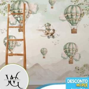 Papel de Parede Personalizado | Balão