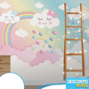 Papel de Parede Personalizado | Arco Iris