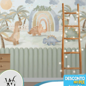 Papel de Parede Personalizado | Dino