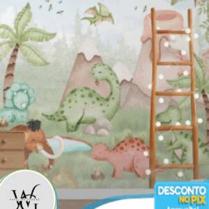 Papel de Parede Personalizado | Dino 07