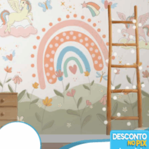 Papel de Parede Personalizado | Arco Iris 02