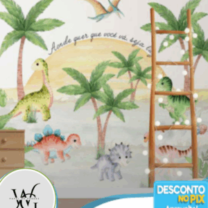 Papel de Parede Personalizado | Dino Baby 02