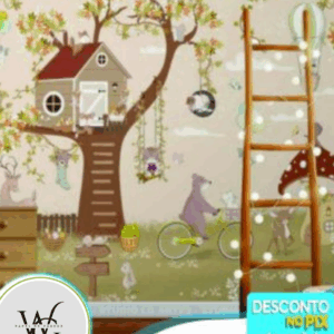Papel de Parede Personalizado | Casinha na Àrvore