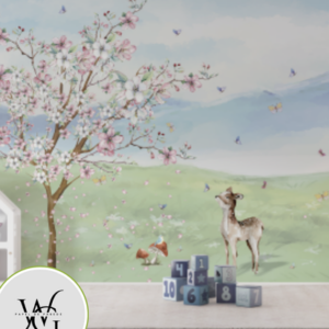 Papel de Parede Personalizado | Jardim da Primavera
